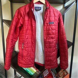 Patagonia Red Quilted Jacket